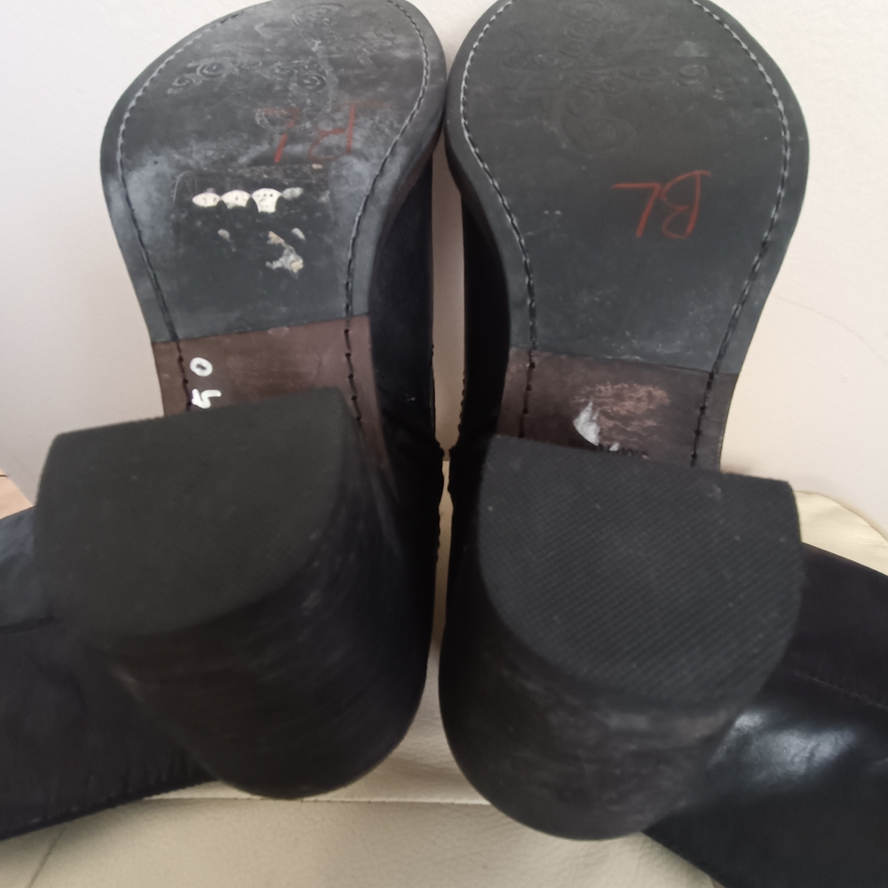 Modern Vintage Black Over the Knee Boots - Picture 10 of 15